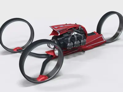Trike concept 2 3D model