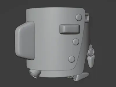 Construction Robot factorio  3D print model