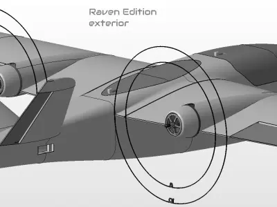 Talon-1400-V2-Raven-Edition Talon-RE 2024 - mod 3D print model