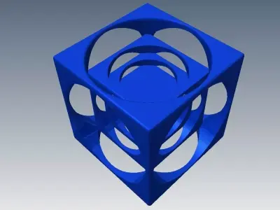 Turners CUBE Free 3D model