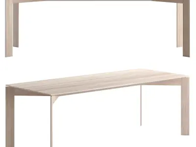 Branca Arch Dining Table 3D model