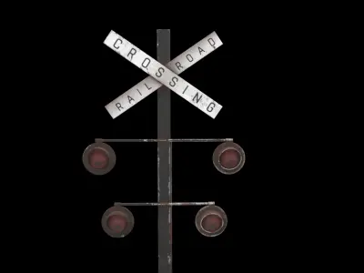 barrier transportation 3D model