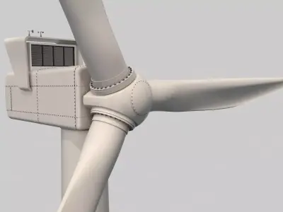 Wind Turbine Generator 3D model purchase