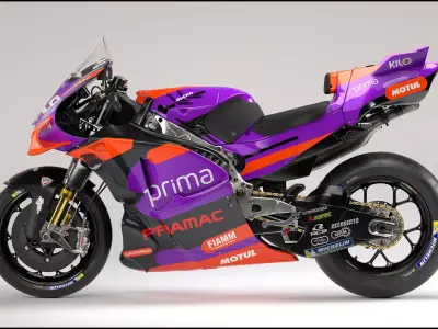 Ducati Desmosedici- GP24-MotoGP bike -Prima Pramac Racing Low-poly 3D model