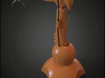 Robotic Arm Free 3D model purchase