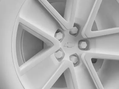 Chevrolet Camaro Convertible 2007 wheel 3D model