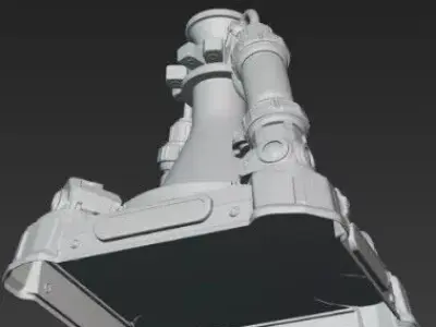 SciFi Alchemists Lab Glowing Potion Station 3D print model