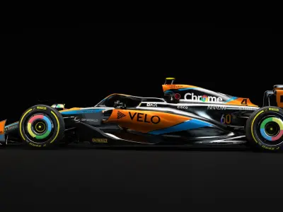 F1 Mclaren MCL60 season 2023 3D model