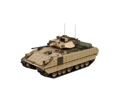 BMP 3 Infantry Fighting Vehicle Military IFV 3D model