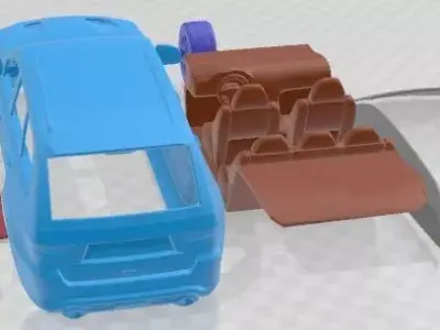 Jeep Grand Cherokee SRT8 2012 Printable Car 3D print model