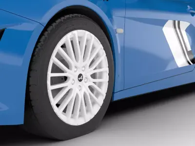Alpine A110 San Remo 73 2023 3d model 3D model