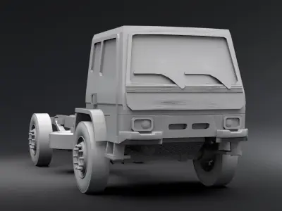 DAF T244 scale model 3D print model