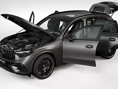 2024 Mercedes-Benz GLC 63 S AMG E Performance 3D model