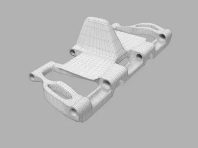 Panzer III track 3D model