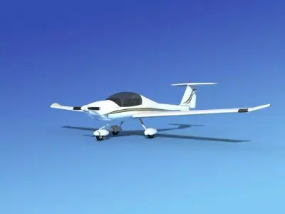 Daimond DA-20 Katana V02 3D model