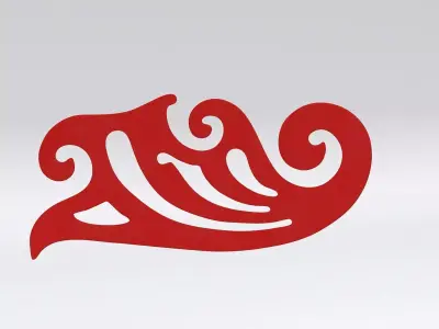  French Curve - 3D Print Ready - Model - H 3D model