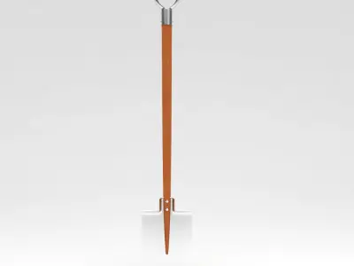 Garden spade 3d model   3D model