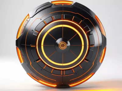 SciFi Energy Core Device 3D model get