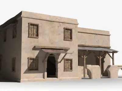 Arab x12 Low-poly 3D model