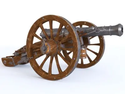 Old weapon colllection 3D Model Pack