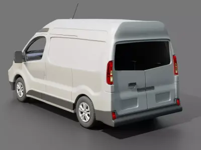 Nissan Primaster Van High Roof 3D model