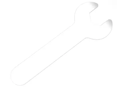 Mini Flat Wrench 3D model purchase