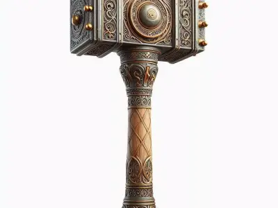 War Hammer 3 3D model