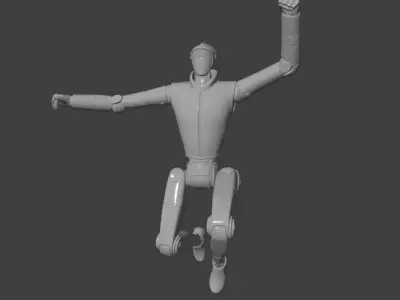 Spring Festival Gala - Jumping Robot 4 3D model