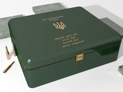 reward Ukraine 3D model