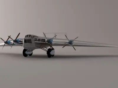 Junkers G38 Model 3D model