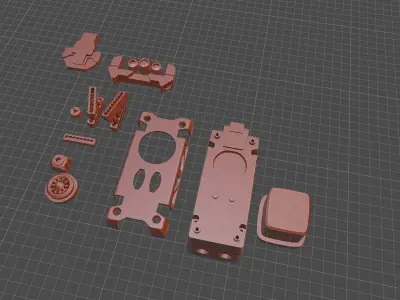 GTFO Cosplay Mask 3D Print Kit 3D print model