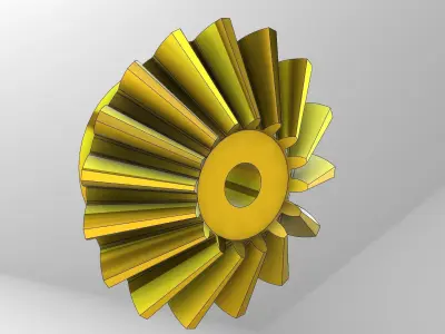 Bevel Gear 3D print model purchase