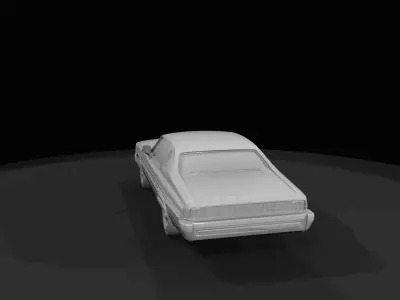 1-87 1976 Chevrolet Caprice Print Ready STL 3D print model