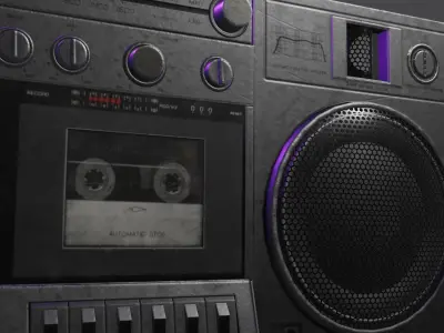 Radio 3D model