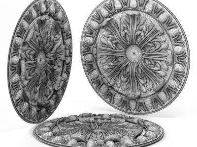 Plaster Molding  3D model