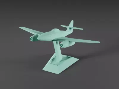 Me 262 Plane 3D print model