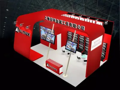 Exhibition - Area - 8X6-3DMAX2009-05 3D model