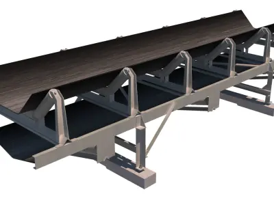 conveyor belt 3D model