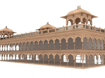 Indian Palace 3D model