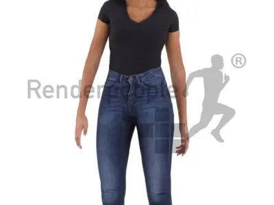 Carla Animated 002 Standing