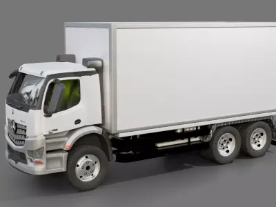 Mercedes Benz Acrocs Truck 3D model