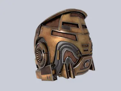 Sci fi Helmet 3D model order