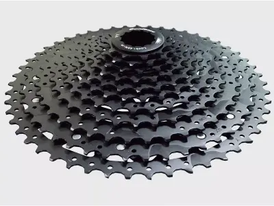 MTB Cassette black Low-poly 3D model