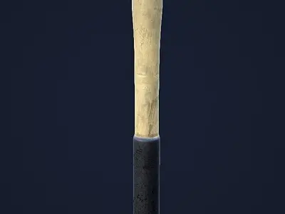 Sledge Hammer 1 Plus 1 PBR Game Ready Low-poly 3D model