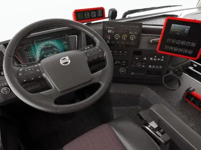 VOLVO FMX Fire Truck 3D model purchase