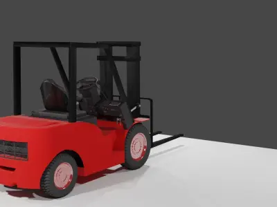 Forklift 3D model shop