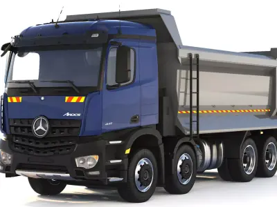Mercedes-Benz Arocs 4142 tipper 2021 3D model