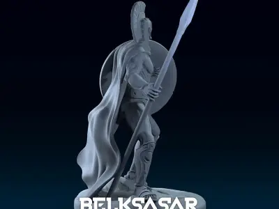 Spartan warrior  3D print model