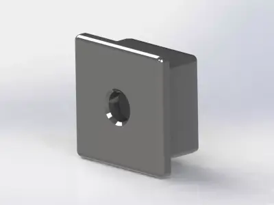 END CAP - 20 x 20 PROFILE Free 3D model