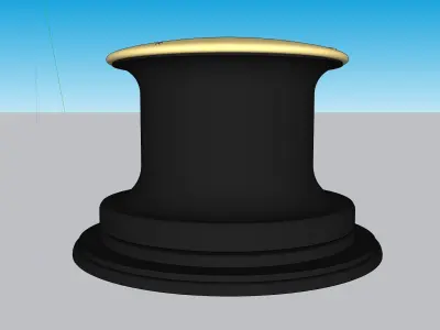 RMS Titanic Capstan 3D model
